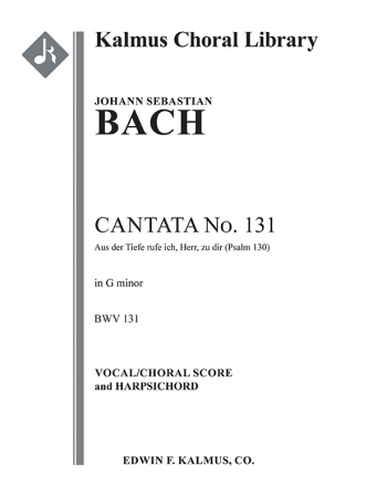 Cantata No. 131 (choral score) Mixed voices