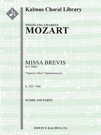 Missa Brevis in C (f/o) Full Orchestra