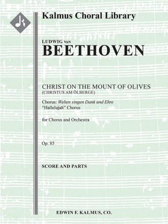 Christ on the Mount of Olives Op 85 Full Orchestra