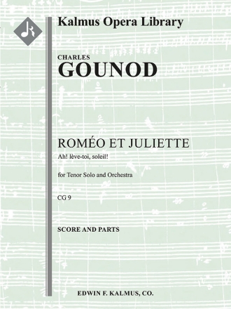 Romeo and Juliet, Act II, Aria (f/o) Full Orchestra