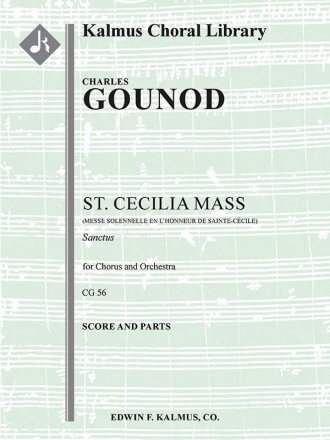 St. Cecilia Mass Sanctus (orch set) Full Orchestra