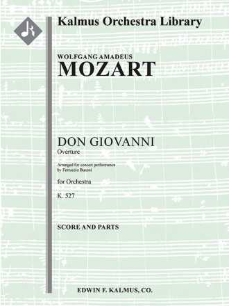 Don Giovanni, K. 527: Overture (f/o) Full Orchestra