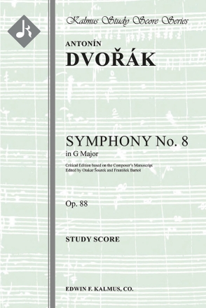 Symphony No. 8 in G (f/o study score) Scores