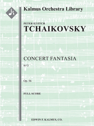 Concert Fantasia in G, Op. 56 (score) Full Orchestra full score