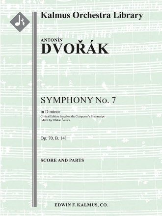 Symphony No. 7 in D minor (f/o) Full Orchestra score and parts