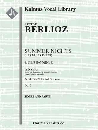 Summer Nights, Op. 7  (in D) (f/o) Full Orchestra