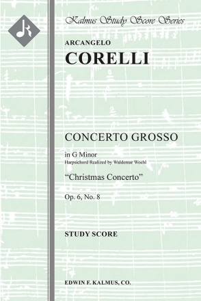 Concerto Grosso in G min (study score) Scores