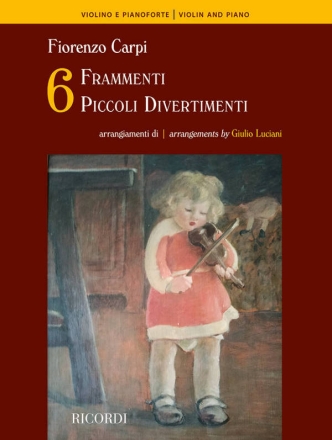 Sei frammenti - Sei piccoli Divertimenti Violin and Piano Book & Part[s]