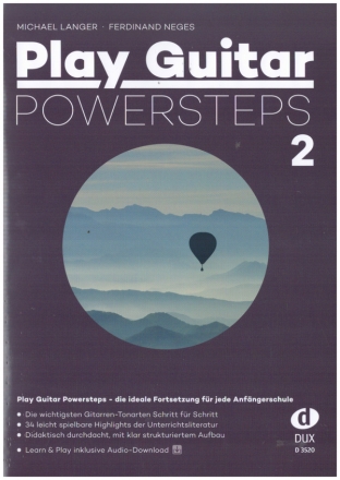 Play Guitar - Powersteps Band 2 (+Online-Audio) fr Gitarre