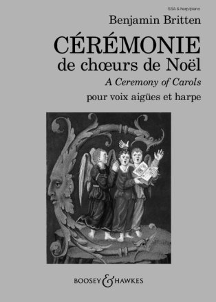 Crmonie de churs de Nol op. 28 pour voix aigues et harpe Klavierauszug (fr/en)