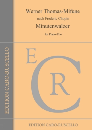 Minutenwalzer for piano trio parts