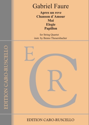 5 Chansons for string quartet parts