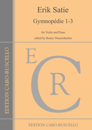 Gymnopdie 1-3 for violin and piano