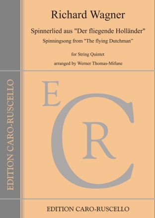 Der fliegende Hollnder fr 2 Violinen, Viola und 2 Violoncelli Stimmen