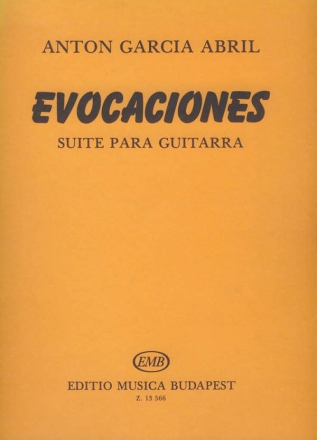 Evocaciones Suite Para Guitarra Gitarre Buch