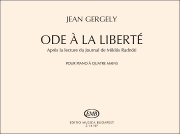 ODE A LA LIBERTEPOUR PIANO A QU Piano Duet Buch