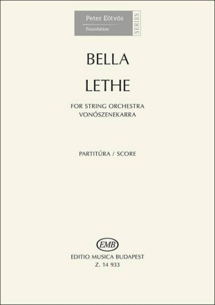 Lethe - for string orchestra (2014) Streichorchester Partitur