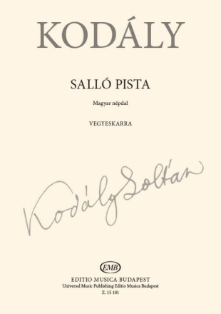 Sall Pista SATB Chorpartitur