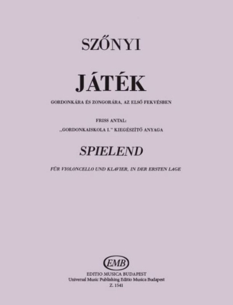 Jatek - Spielend Cello und Klavier Buch + Einzelstimme(n)