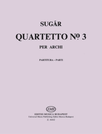 3.Streichquartett,Part.-St. Streichquartett Buch