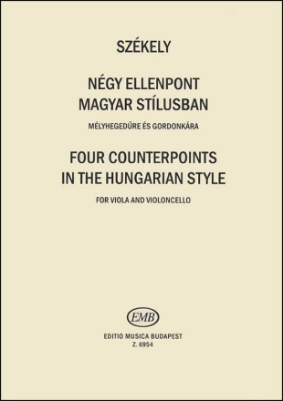 4 Counterpoints Im Ungarischen String Duet Buch