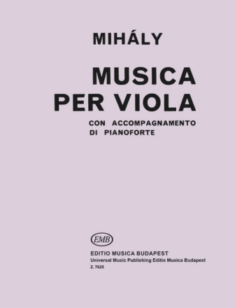 Musica Viola und Klavier Buch