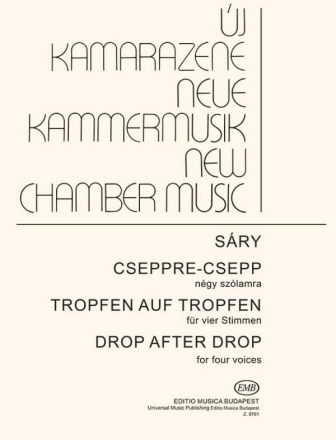 Tropfen Auf Tropfen Mixed Chamber Quartet Buch