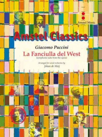 La Fanciulla del West Concert Band/Harmonie Partitur + Stimmen