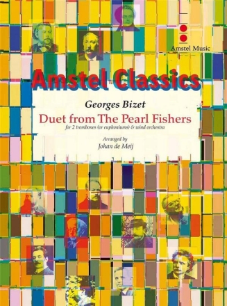 Duet From The Pearl Fishers Concert Band/Harmonie and Trombone Solo Partitur + Stimmen