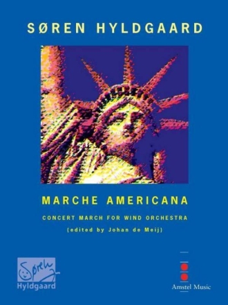 Marche Americana Concert Band/Harmonie Partitur + Stimmen