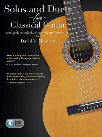 Solos and Duets for Classical Guitar Guitar Book & Audio-Online