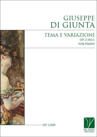 Tema e variazioni Op. 2 No.1, for Piano Piano Book