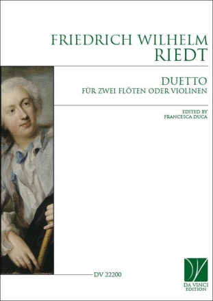 Duetto fr zwei Flten oder Violinen 2 Flutes or Violins Set