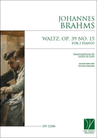 Waltz, Op. 39 No. 15, for 2 Pianos Piano Duet Book