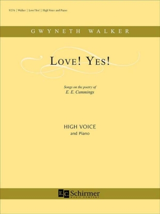 Love! Yes! High Voice and Piano Book