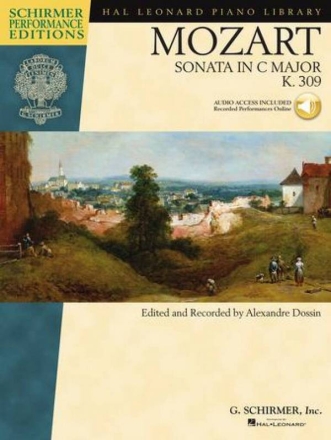 Piano Sonata in C Major, K.309 Piano Book & Audio-Online