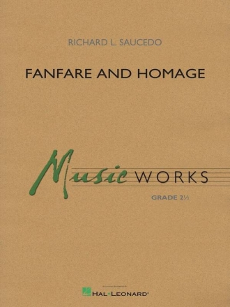 Fanfare and Homage Concert Band Score