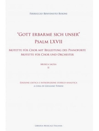 Gott erbarme sich unser Psalm LXVII  Book