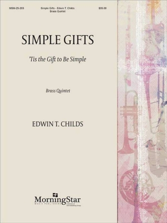 Simple Gifts Brass Quintet Set