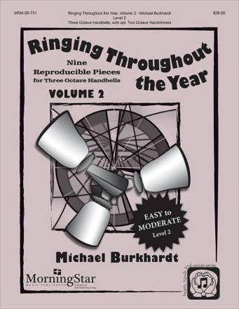 Ringing Throughout the Year, Volume 2 Handbells [3 octaves] and opt. Handchimes [2 octaves] Book