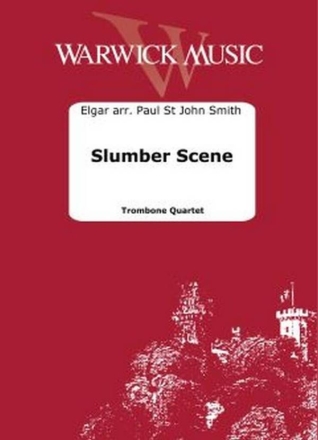 Slumber Scene Trombone Quartet Set Of Parts