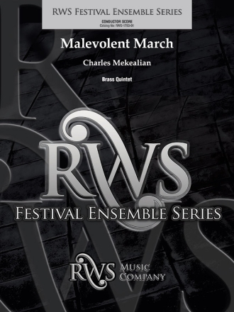 Malevolent March (score) Brass ensemble