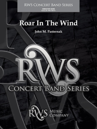 Roar in the Wind (c/b score) Symphonic wind band