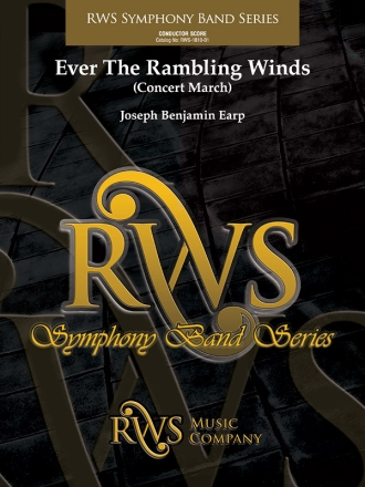 Ever the Rambling Winds (c/b score) Symphonic wind band