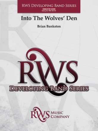 Into the Wolves' Den (c/b score) Symphonic wind band