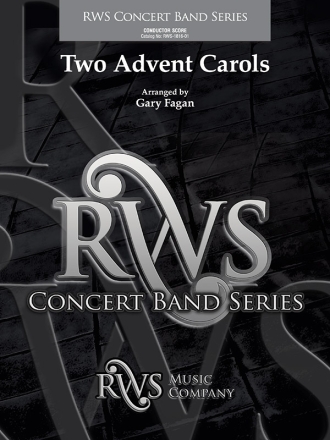 Two Advent Carols (c/b score) Symphonic wind band