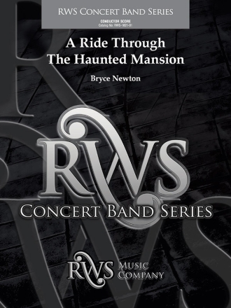 A Ride Through the Haunted Mansion (sc) Symphonic wind band