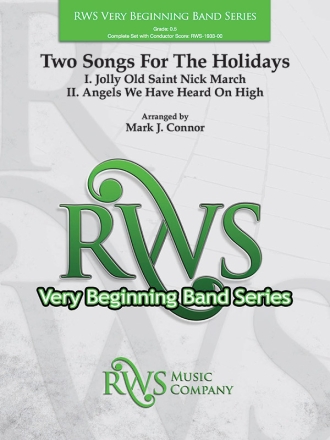 Two Songs for the Holidays (c/b) Scores