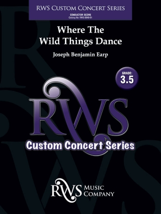 Where the Wild Things Dance (c/b sc) Symphonic wind band