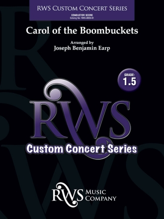 Carol of the Boombuckets (c/b score) Symphonic wind band